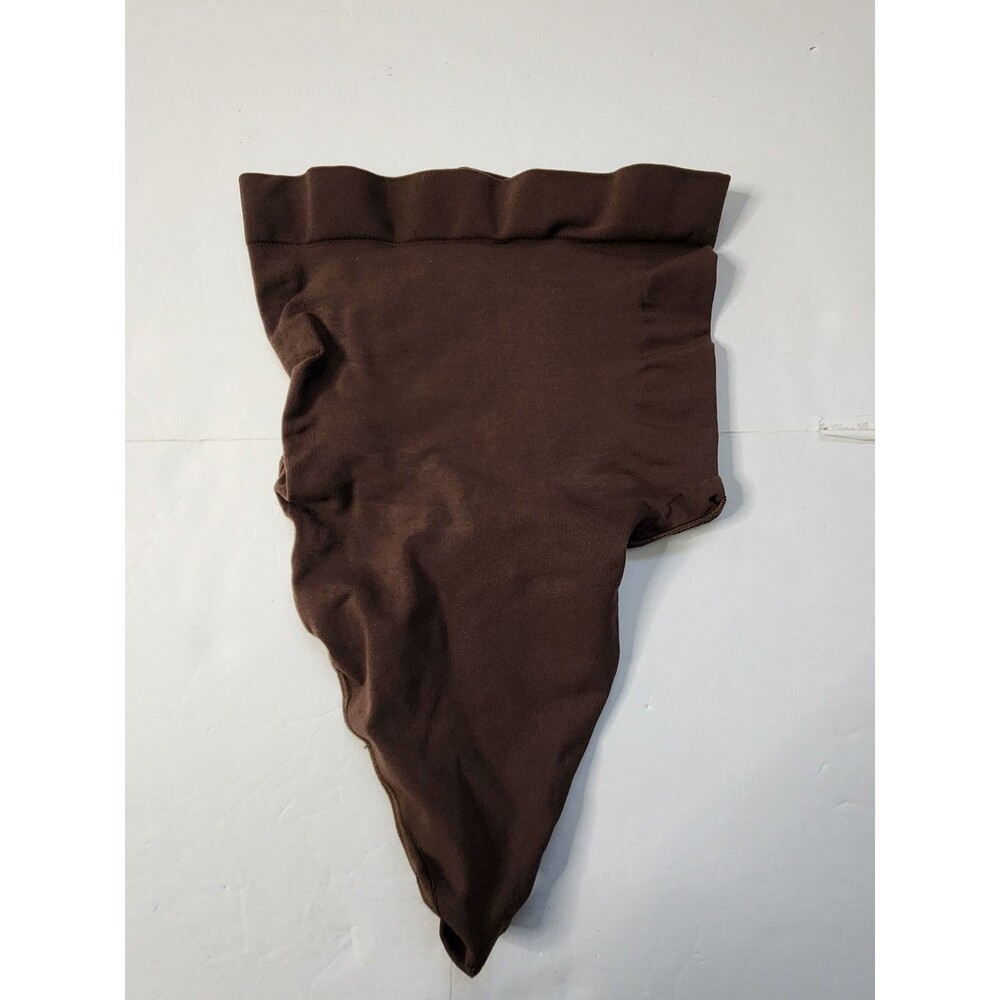 Skims Core Sculpt High-Waisted Thong Shapewear Womens Small Cocoa NWOT